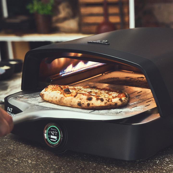 Produktbild Burnhard Outdoor Gas-Pizzaofen FAT TONY, 450 °C – 650 °C, 8 kW (62,5x57,5x28,5cm) inkl. Pizzastein (Pizzaofen Gas)