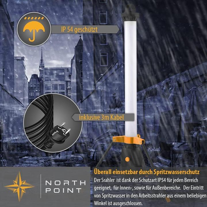 Actual product image Northpoint LED-Baustrahler (5000 lm)