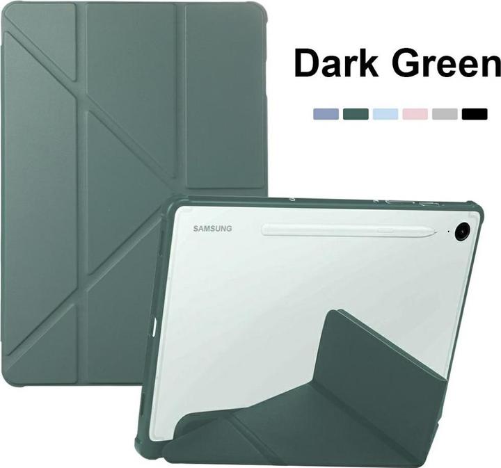 Produktbild No Name Etui Stand Samsung Tab S10+ zielone /green (Samsung Galaxy Tab S10+)