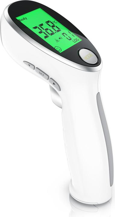 Produktbild Medicinalis Infrarot Fieberthermometer, Thermometer digital, berührungslose Messung und Oberflächenmessung (Berührungslos)