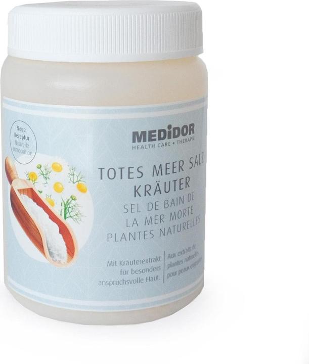 Produktbild Medidor Totes Meer Salz mit Kräutern 200 g (200 ml, Badesalz)