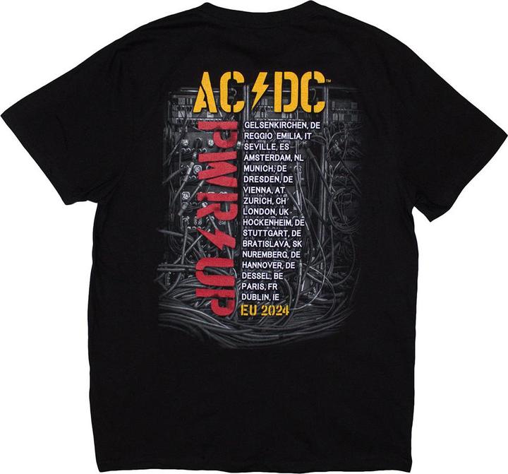 Immagine prodotto AC/DC PWRUP UE Tour '24 T-shirt con stampa posteriore (3XL)