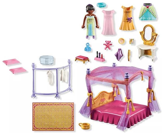 Produktbild Playmobil Prinzessinnen-Schlafzimmer mit Ankleide (71847, Playmobil Princess Magic)