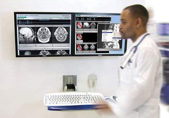 Produktbild Ergotron Neoflex Dual Wandhalterung (Wand, 24")