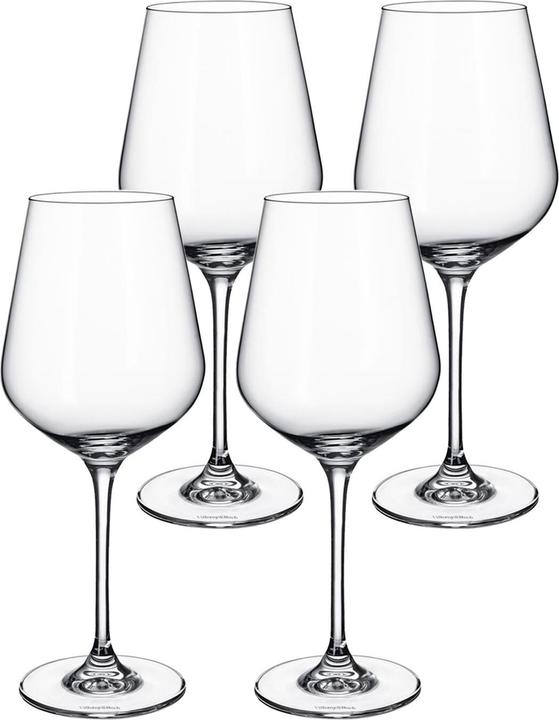 Immagine prodotto Villeroy & Boch Calice acqua/bordeaux (25 cl, 4 Occhiali, Bicchieri da vino rosso)