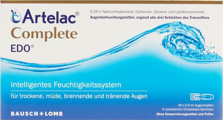 Produktbild Bausch + Lomb Complete EDO Gtt Opht (30 ml, 30 x 0.5 ml)