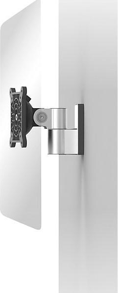Actual product image Durable Monitor wall mounting bracket for 1 monitor, HxWxD 120 x 130 x 140 mm, metallic (Wall, 27")