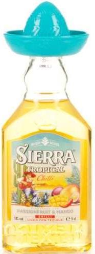Actual product image Sierra Tequila TROPICAL Liqueur MINIATURE Box / (12 x 5 cl)