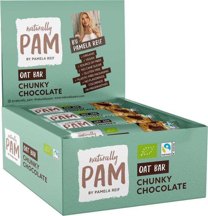 Produktbild Naturally Pam Bio-Haferriegel (Chunky Chocolate, 1 Stk., 600 g)