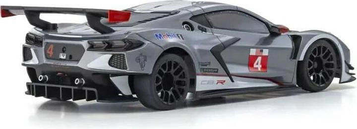 Immagine prodotto Kyosho Mini-Z MR-03 Corvette C8-R 1:28, Gun Metal/Bianco, ARTR (ARR Quasi lettura a corredo)