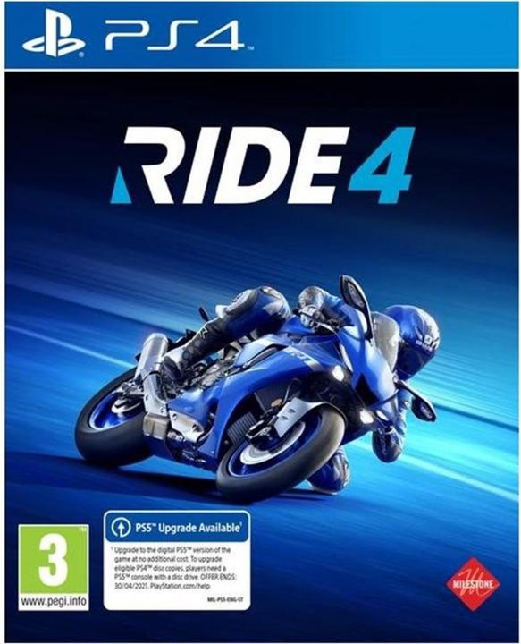 Produktbild Milestone RIDE 4 (PS4, Multilingual)