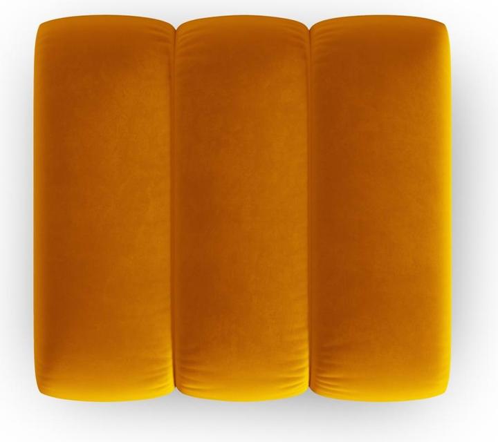 Actual product image Micadoni Velvet Pouf, "Lupine", 1 Seat, 92x95x43Made in Europe (Cushioned stools)