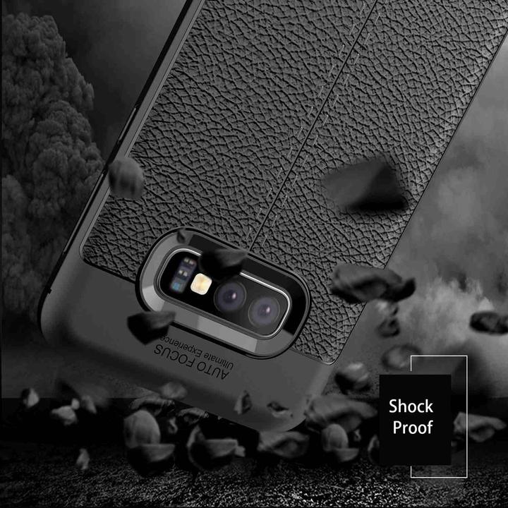 Image du produit Cadorabo TPU Cover similicuir structure (Samsung Galaxy S10e)