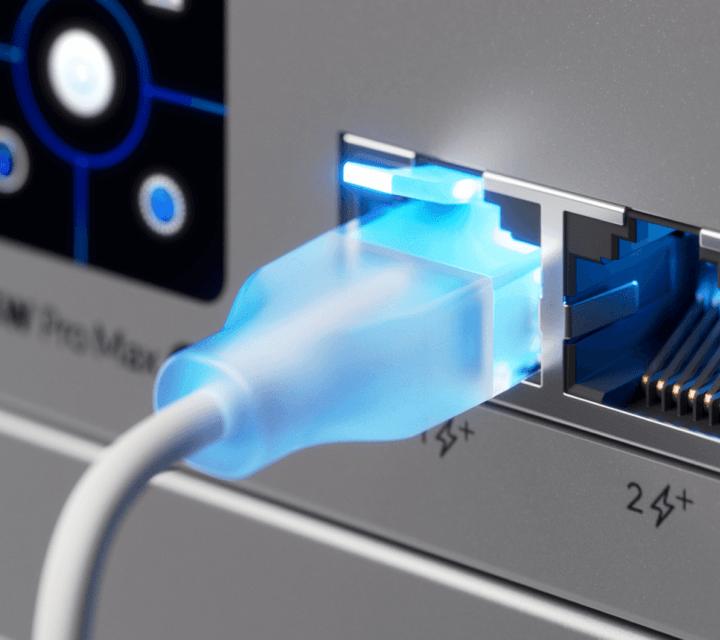 Produktbild Ubiquiti Nano-thin patch cable with (CAT6, 1 m)