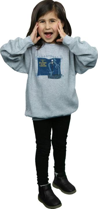 Produktbild Disney Nightmare Before Christmas Jack And The Well Sweatshirt Mädchen (152, 158)