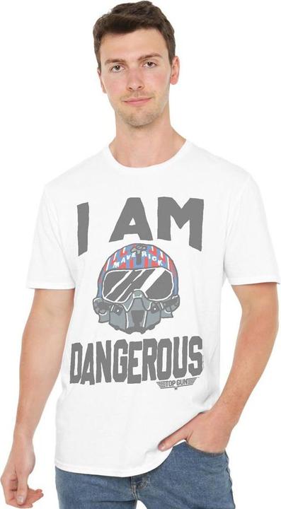 Actual product image Top Gun Mens I Am Dangerous T-Shirt (S)