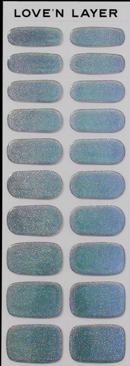 Actual product image Love'n Layer - Halo Glossy Glitter (Halo Glossy Glitter, Colour paint)