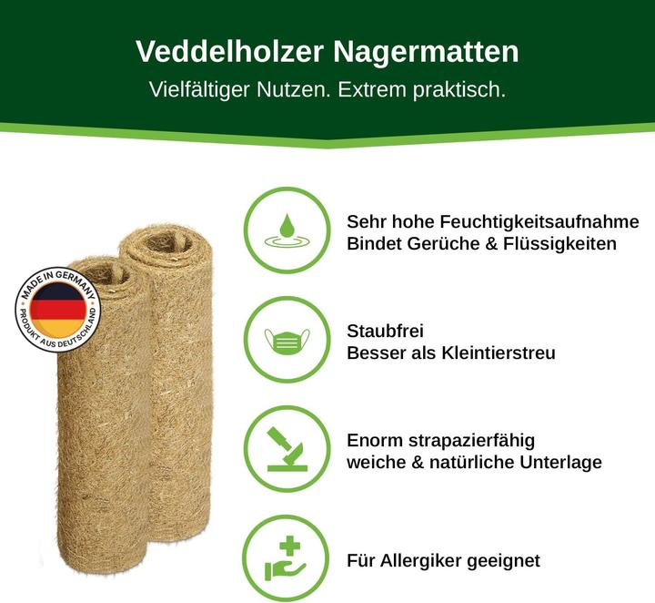 Actual product image Veddelholzer Rodent rug set