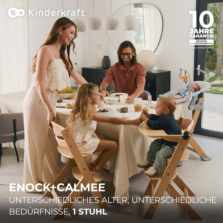 Immagine prodotto KinderKraft Enock + funzione reclinabile Calmee (Seggiolone)