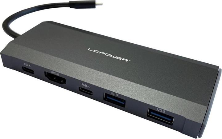 Immagine prodotto LC-Power HUB-C-MULTI-7-M2 Hub USB-C/M2 SSD M.2 al dettaglio (USB-C, 5 Porti)
