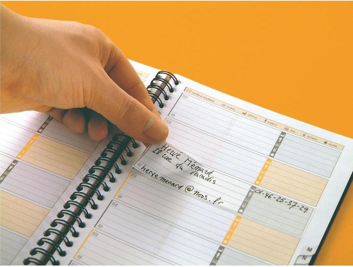 Image du produit Oxford Carnet d'adresses international (A5, À rayures, Couverture rigide)