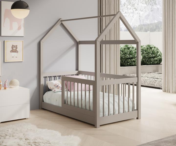 Produktbild ADRK Furniture Graja Hausbett mit Matratze (140 x 70 cm)