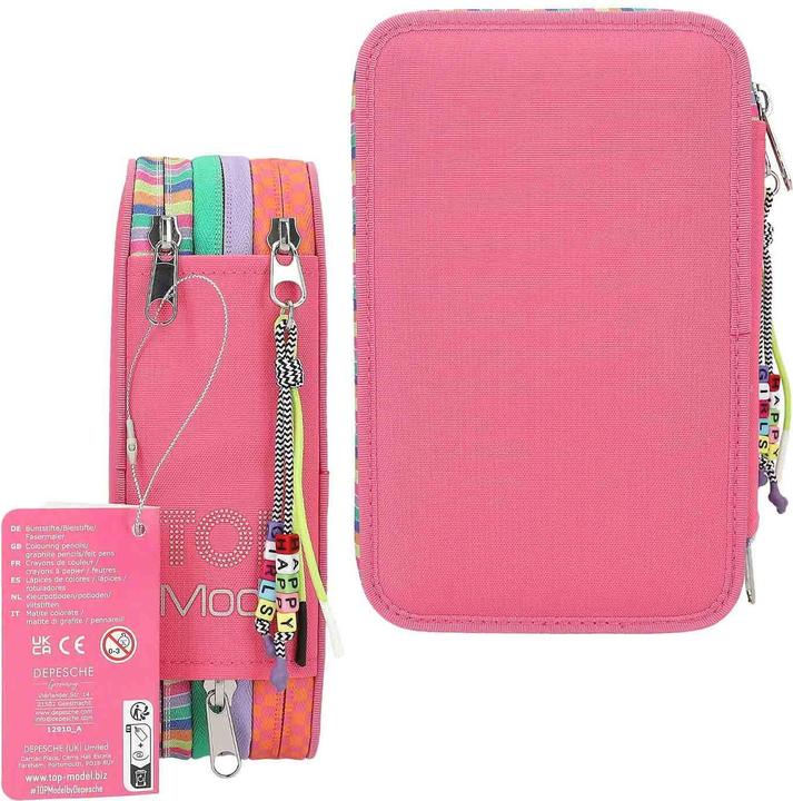 Immagine prodotto Depesche TOPModel 3-Fach Federtasche JOY inkl. Stifte