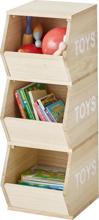 Immagine prodotto Vertbaudet Scaffale per la cameretta dei bambini "Giocattoli", 3 scomparti
