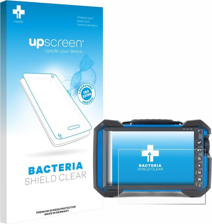 upscreen Schutzfolie Displayschutz Displayschutzfolie Folie Klar antibakteriell (Displayschutz)