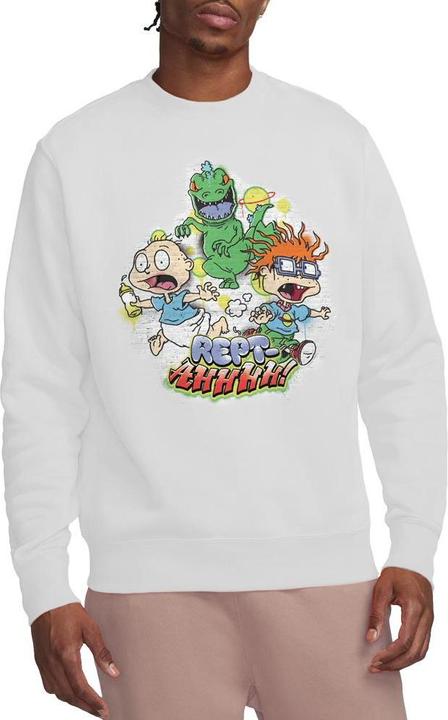 Actual product image Rugrats Unisex Adult Rept-Ahhhhh! Tommy & Chucky Sweatshirt (XL)
