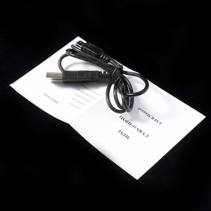 Actual product image Apfelkiste Mini Cinch RCA CVBS AV to HDMI 1080P converter adapter for TV, PC, PS3, DVD (Camera Converter)