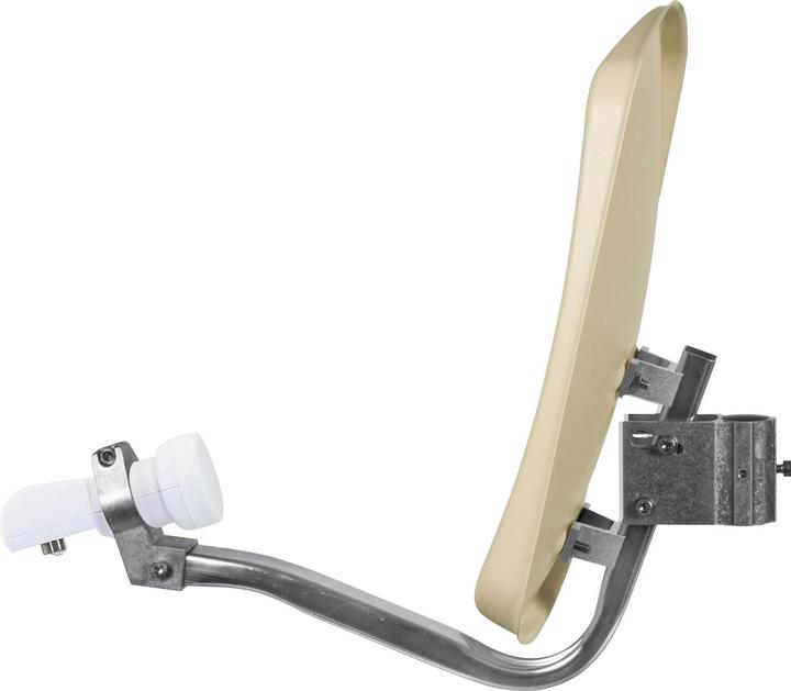 Actual product image TechniSat DigiDish 33 + Twin LNB Beige Sat/Installation (Parabolic antenna, DVB-S / -S2)