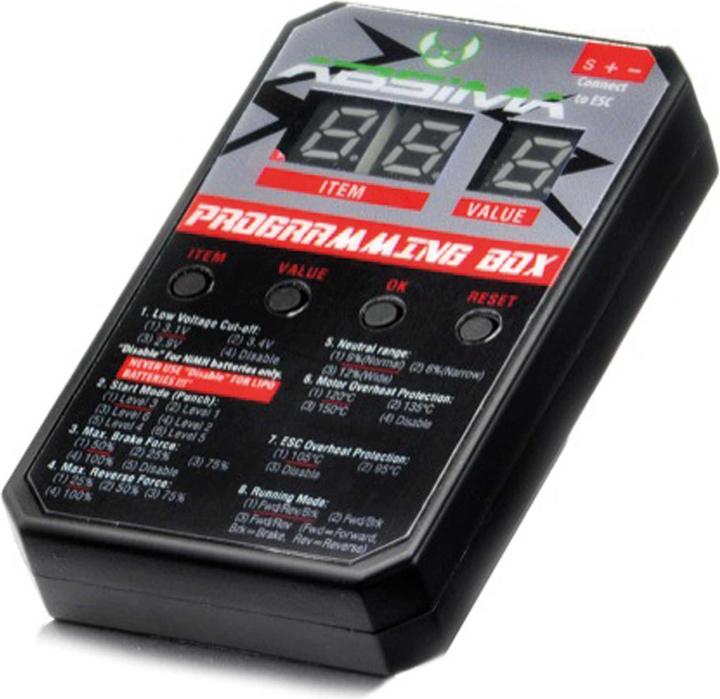 Image du produit Absima Boîtier de programmation pour régulateur brushless ECOV2