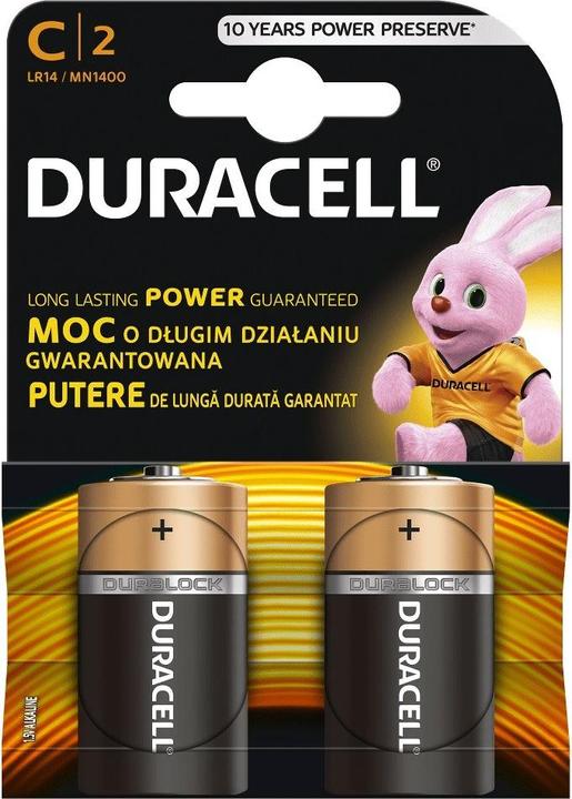 Duracell 2 LR14 C Einwegbatterie (2 Stk., C)