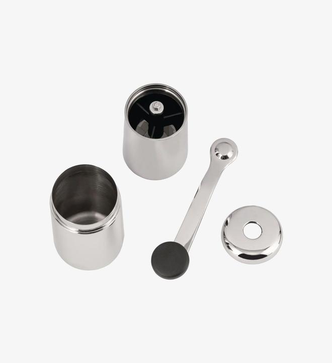 Produktbild Alessi Kaffeemühle SLOW COFFEE silberfarben