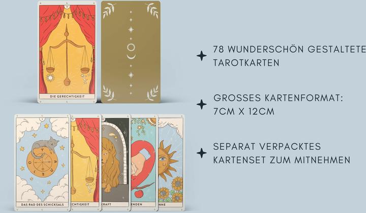 Produktbild Tarotkarten (Deutsch, Verena Klindert, 2021)