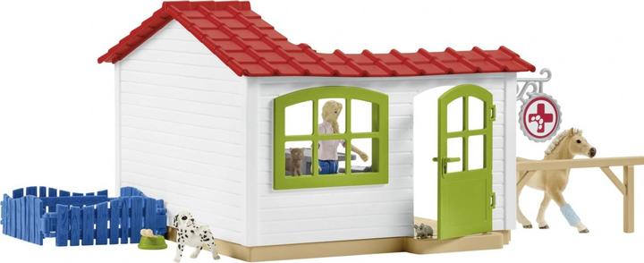 Produktbild Schleich Tierarzt-Praxis mit Haustieren