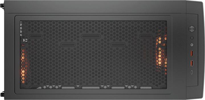 Actual product image Cougar Gehäuse Midi-Tower, Airface ECO, ARGB, Schwarz (ATX, Mini-ITX, mATX, SSI CEB)