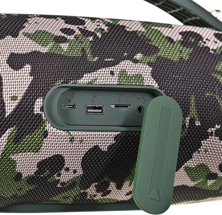 Immagine prodotto Hoco Bluetooth speakers wireless speaker bluetooth HA4 camouflage green (4 h)