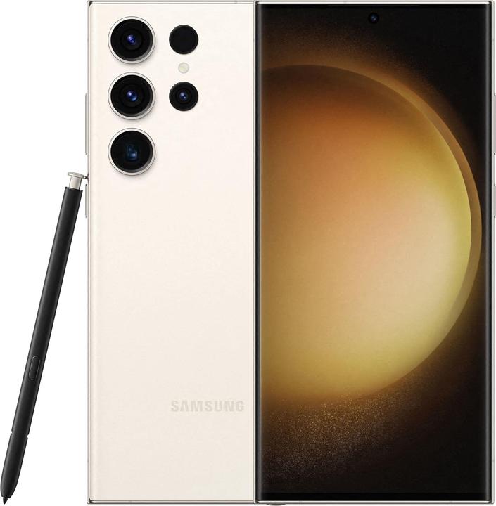 Image du produit Samsung Galaxy S23 Ultra (256 Go, Fleur de coton, 6.80", SIM + eSIM, 200 Mpx, 5G)