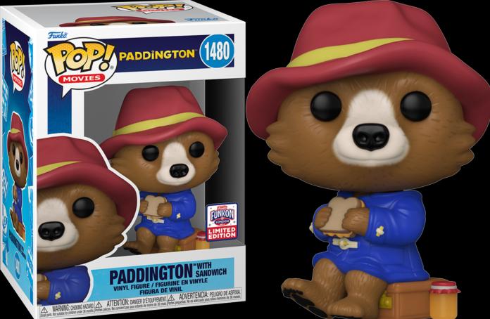 Actual product image Funko POP! Paddington - Paddington with Sandwich Exclusive 2024