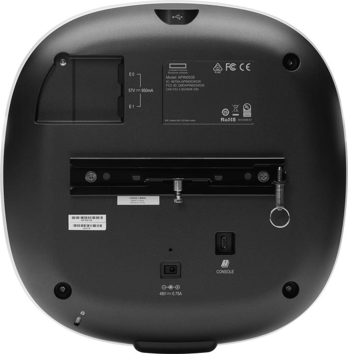 Produktbild HPE Aruba AP-535 (RW) TAA, 3550 Mbit/s, 1148 Mbit/s, 2402 Mbit/s, 100,1000,25 (2402 Mbit/s)