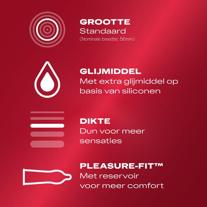 Actual product image Durex Thin Feel Extra Lube - 10 condoms (10 pcs.)