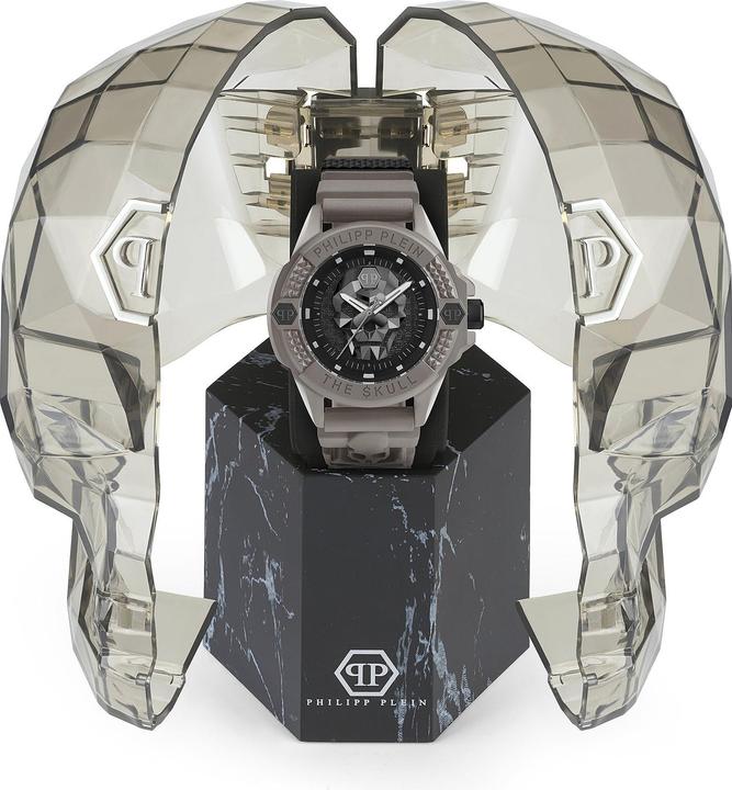 Actual product image Philipp Plein PWUBA0323 The $kull Ecoceramic (Analogue wristwatch, 44 mm)