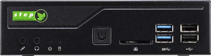 Image du produit Step PC Micro DS6010 avec Windows 11 Pro (6-core i5-10400 H410 8GB 256GB NVMe SSD 1x DP 1x HDMI) (8 Go, 256 Go)