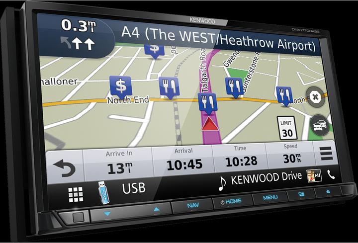 Produktbild Kenwood Corp. DNX7170DABS ohne DAB-Antenne (Android Auto, Apple Carplay)