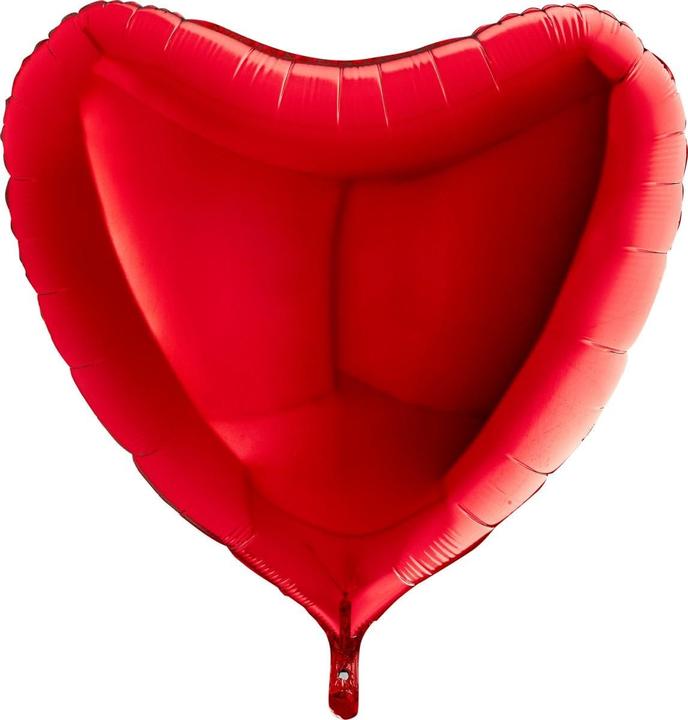 Actual product image Grabo Giant Foil Balloon 91 cm Heart red
