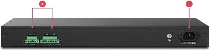 Produktbild Draytek Switch 440mm VigorSwitch P-2282X 4*SFP+/24*GE/PoE+ retail (28 Ports)