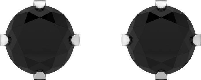 Studex Sensitive Ohrstecker Tiffany Zirconia Schwarz 5 mm (Edelstahl)