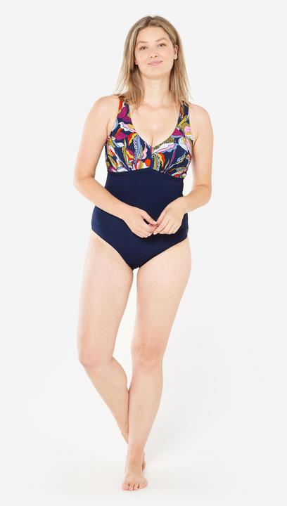 Image du produit Nabaiji Maillot de bain 1 pièce aquafitness Femme - Rosy yvo bleu (40, 42)
